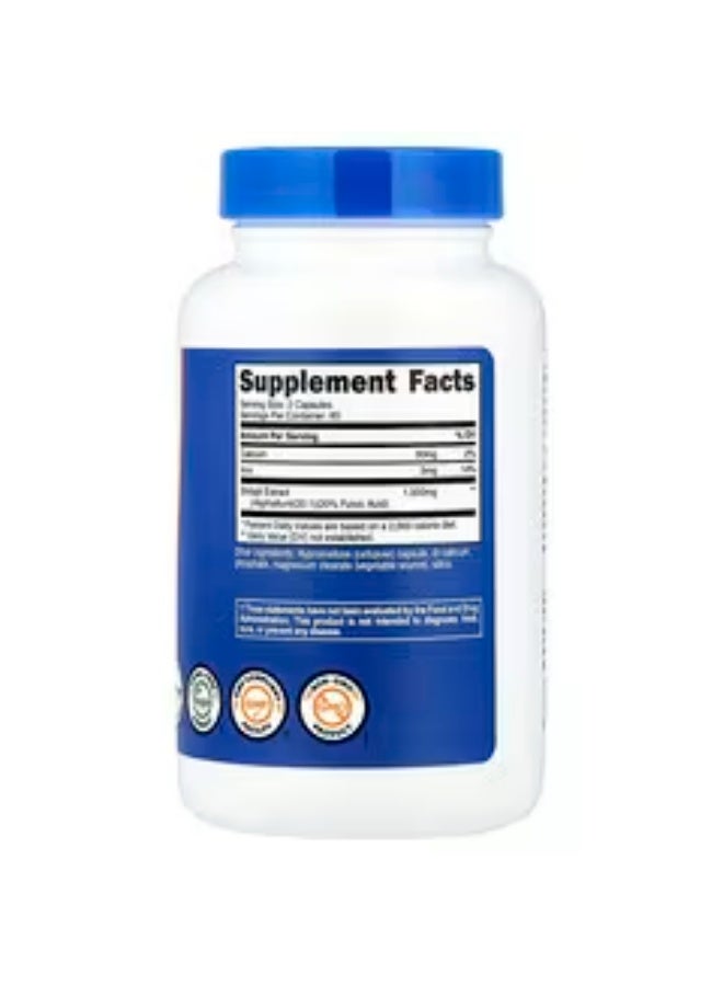 شيلاجيت، 1000 ملغ،القيرالمعدني 120 كبسولة - Image 2